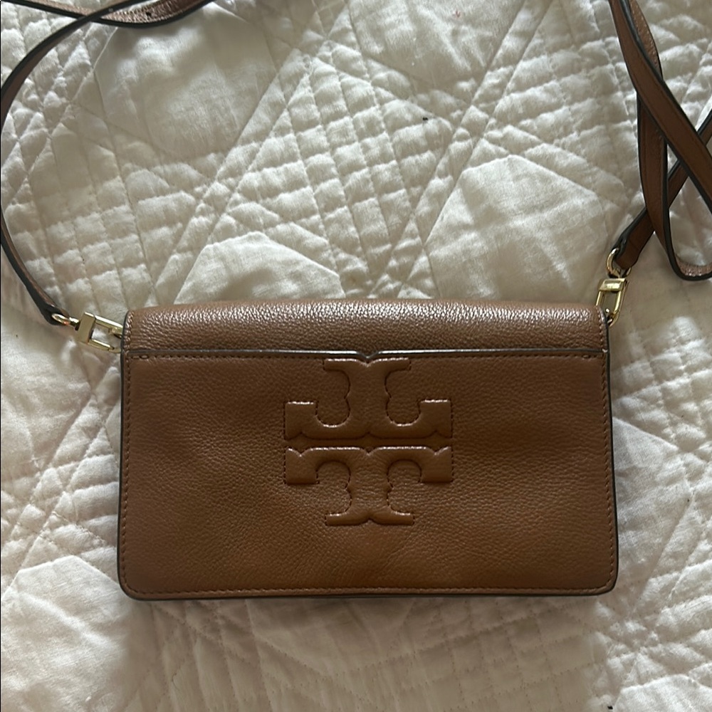 Tory Burch Brown Crossbody Bag